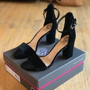 Vince Camuto Corlina - smooth velvet - worn once!